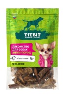TiTBiT лакомство для собак мини пород легкое телячье