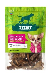 TiTBiT лакомство для собак мини пород легкое телячье - TiTBiT лакомство для собак мини пород легкое телячье