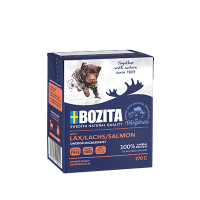 Bozita Salmon консервы для собак кусочки в желе с лососем (40773)