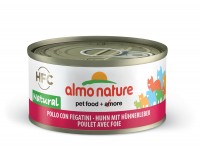 Almo Nature консервы для кошек с курицей и печенью, 75% мяса, HFC (39509)
