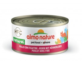 Almo Nature консервы для кошек с курицей и печенью, 75% мяса, HFC (39509) - Almo Nature консервы для кошек с курицей и печенью, 75% мяса, HFC (39509)