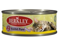 Berkley (Беркли) 75108 консервы для кошек №9 Мясо кролика 100г (37011)
