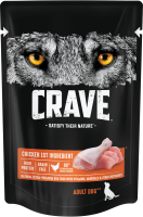 Crave Dog Food (Крейв пауч беззерновой для собак с курицей)