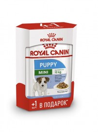 Royal Canin Mini Puppy (Роял Канин пауч для щенков мелких пород, 4пауча + 1пауч) (3050957) - Royal Canin Mini Puppy (Роял Канин пауч для щенков мелких пород, 4пауча + 1пауч) (3050957)
