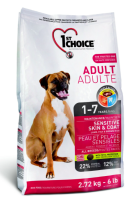 1st Choice Adult Sensitive Skin&Coat (Фёст чойс сухой корм для взрослых собак ягненок и рыба)
