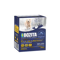 Bozita Chicken & Rice консервы для собак кусочки в желе с курицей и рисом (40775)