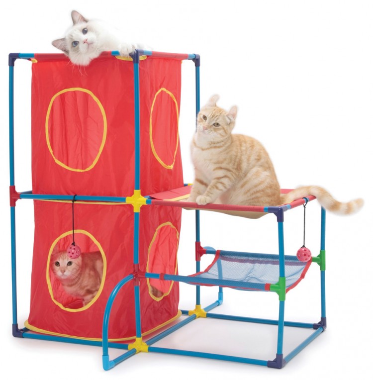Cat Play Center. Kitty City. "Пентхаус"(игровой комплекс для кошек)