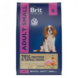 Brit Premium Adult S (Брит корм для собак малых пород) - Brit Premium Adult S (Брит корм для собак малых пород)