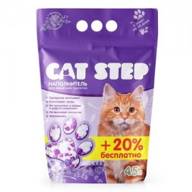 CAT STEP (Кэт Степ Наполнитель силикагелевый с ароматом лаванды (4023619) - CAT STEP (Кэт Степ Наполнитель силикагелевый с ароматом лаванды (4023619)