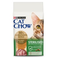 Cat Chow Sterilised Poultry and Tukey (Кэт Чау для кошек после кастрации и стерилизации с домашней птицей и индейкой)