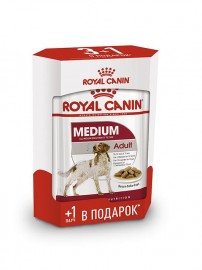 Royal Canin Medium Adult (Роял Канин пауч для взрослых собак средних пород, 3пауча + 1пауч) (3210957) - Royal Canin Medium Adult (Роял Канин пауч для взрослых собак средних пород, 3пауча + 1пауч) (3210957)