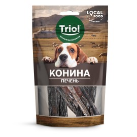 Triol LOCAL FOOD лакомство для собак печень конская - Triol LOCAL FOOD лакомство для собак печень конская