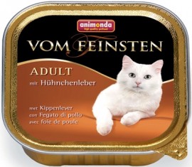 Vom Feinsten Adult консервы для кошек с куриной печенью (Анимонда для взрослых кошек) (46683) - Vom Feinsten Adult консервы для кошек с куриной печенью (Анимонда для взрослых кошек) (46683)