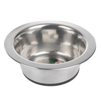 Beeztees Миска для собак металлическая с резиновым дном 16576 (653570)