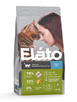 Elato Holistic Adult Cat Ocean Fish / Beautiful & Shiny Cat Hair (Элато Холистик корм для взрослых кошек с рыбой / для красивой и блестящей шерсти кошек)