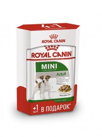 Royal Canin Mini Adult (Роял Канин пауч для взрослых собак мелких пород, 4пауча + 1пауч) (3060957) - Royal Canin Mini Adult (Роял Канин пауч для взрослых собак мелких пород, 4пауча + 1пауч) (3060957)