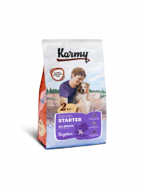 Karmy Starter Карми сухой для щенков до 4 месяцев, беременных и кормящих сук с индейкой (73252, 73251) - Karmy Starter Карми сухой для щенков до 4 месяцев, беременных и кормящих сук с индейкой (73252, 73251)