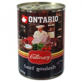 Ontario Culinary Beef Goulash (Онтарио консервы для собак "Гуляш из говядины") - Ontario Culinary Beef Goulash (Онтарио консервы для собак "Гуляш из говядины")