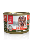 Blitz Holistic Beef (Блиц консервы для собак мелких пород говядина с тыквой)