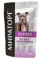 Мираторг Expert Renal пауч для взрослых собак при заболеваниях почек