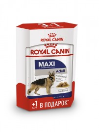 Royal Canin Maxi Adult (Роял Канин пауч для взрослых собак крупных пород, 3пауча + 1пауч) (-) - Royal Canin Maxi Adult (Роял Канин пауч для взрослых собак крупных пород, 3пауча + 1пауч) (-)
