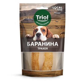Triol LOCAL FOOD лакомство для собак трахея баранья - Triol LOCAL FOOD лакомство для собак трахея баранья