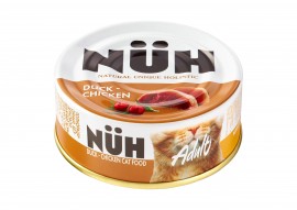 Nüh (Нюх консервы для кошек беззерновые Утка и цыплёнок) - Nüh (Нюх консервы для кошек беззерновые Утка и цыплёнок)