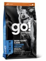 GO! Skin & Coat CHICKEN DOG RECIPE (Гоу Натурал для собак всех возрастов с цельной курицей, фруктами и овощами) (84793, 84792, 84791)