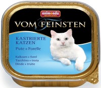 Vom Feinsten for castrated cats консервы для кастрированных кошек с индейкой и форелью (Анимонда для взрослых кошек) (10293)