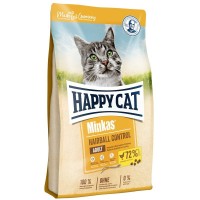 Happy Cat Minkas Hairbol Control (Хэппи Кэт Минкас для взрослых кошек для выведения шерсти из желудка с птицей