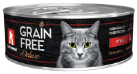 Зоогурман Grain Free консервы для кошек Утка (86803)