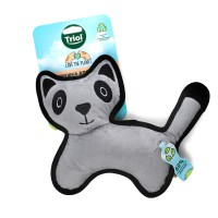 Triol LOVE THE PLANET игрушка для собак мягкая карликовый енот