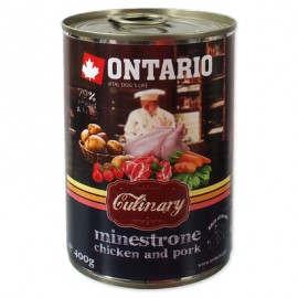 Ontario Culinary Minestrone Chicken and Pork (Онтарио консервы для собак "Минестроне с Курицей и Свининой") - Ontario Culinary Minestrone Chicken and Pork (Онтарио консервы для собак "Минестроне с Курицей и Свининой")