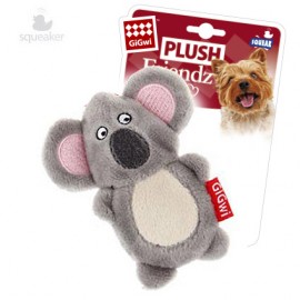 Gigwi Игрушка для маленьких собак Коала с пищалкой 9см 75346 (58848) - коала с пищалкой.jpg