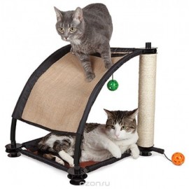 Climbing Hill. Kitty City.  "Белая гора"(игровой комплекс с когтеточкой для кошек) - moskva-igrovoy_kompleks_dlya_koshek_Kitty_City_belaya_gora_44_h_45_h_45_sm_630874.jpeg