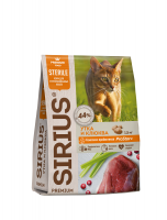 SIRIUS (Сириус для стерилизованных кошек утка с клюквой)
