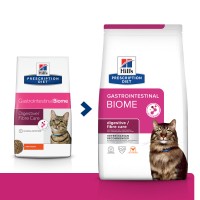 Feline Gastrointestinal Biome (Хиллс для взрослых кошек, при расстройствах пищеварения и для заботы о микробиоме кишечника у кошек) (86601, 86600) 
