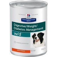 Hill's w/d Digestive (Хиллс консервы для собак лечение сахарного диабета) (19523)