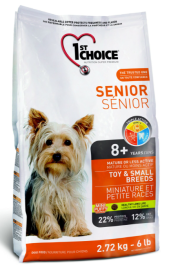 1st Choice Senior Toy&Small Breeds (Фёст чойс для пожилых собак миниатюрных и малых пород с курицей) - 1st Choice Senior Toy&Small Breeds (Фёст чойс для пожилых собак миниатюрных и малых пород с курицей)