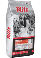 Blitz Adult Poultry All Breeds (Блиц корм для взрослых собак всех пород с домашней птицей)