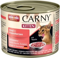 Carny Kitten консервы для котят с говядиной и сердцем индейки (Анимонда для котят) (47145)