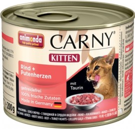 Carny Kitten консервы для котят с говядиной и сердцем индейки (Анимонда для котят) (47145) - Carny Kitten консервы для котят с говядиной и сердцем индейки (Анимонда для котят) (47145)