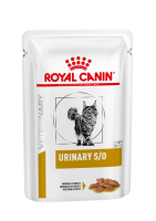 Urinary S/O (кусочки в соусе) (Роял Канин для кошек при заболеваниях нижних мочевыводящих путей) Паучи (84615)
