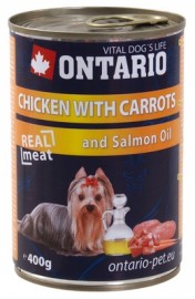 Ontario Chicken, Carrots, Salmon Oil (Онтарио консервы для собак: курица и морковь) - Ontario Chicken, Carrots, Salmon Oil (Онтарио консервы для собак: курица и морковь)