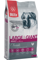 Blitz Adult Chicken Large & Giant Breeds (Блиц корм для взрослых собак крупных и гигантских пород с курицей)