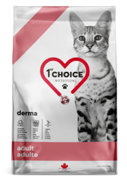 1st Choice Derma (Фест чойс беззерновой для кошек с лососем) - 1st Choice Derma (Фест чойс беззерновой для кошек с лососем)