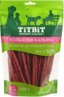 TiTBiT лакомство для собак колбаски кальяри XXL выгодная упаковка
