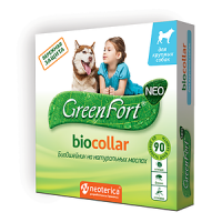Грин Форт G206 БиоОшейник для крупных собак от эктопаразитов 75см