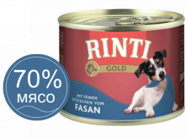 Rinti Gold mit Fasan (Ринти Голд консервы для собак с фазаном) - Rinti Gold mit Fasan (Ринти Голд консервы для собак с фазаном)