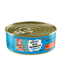 Zillii (Зилли консервы для взрослых кошек с лососем и скумбрией) - Zillii (Зилли консервы для взрослых кошек с лососем и скумбрией)